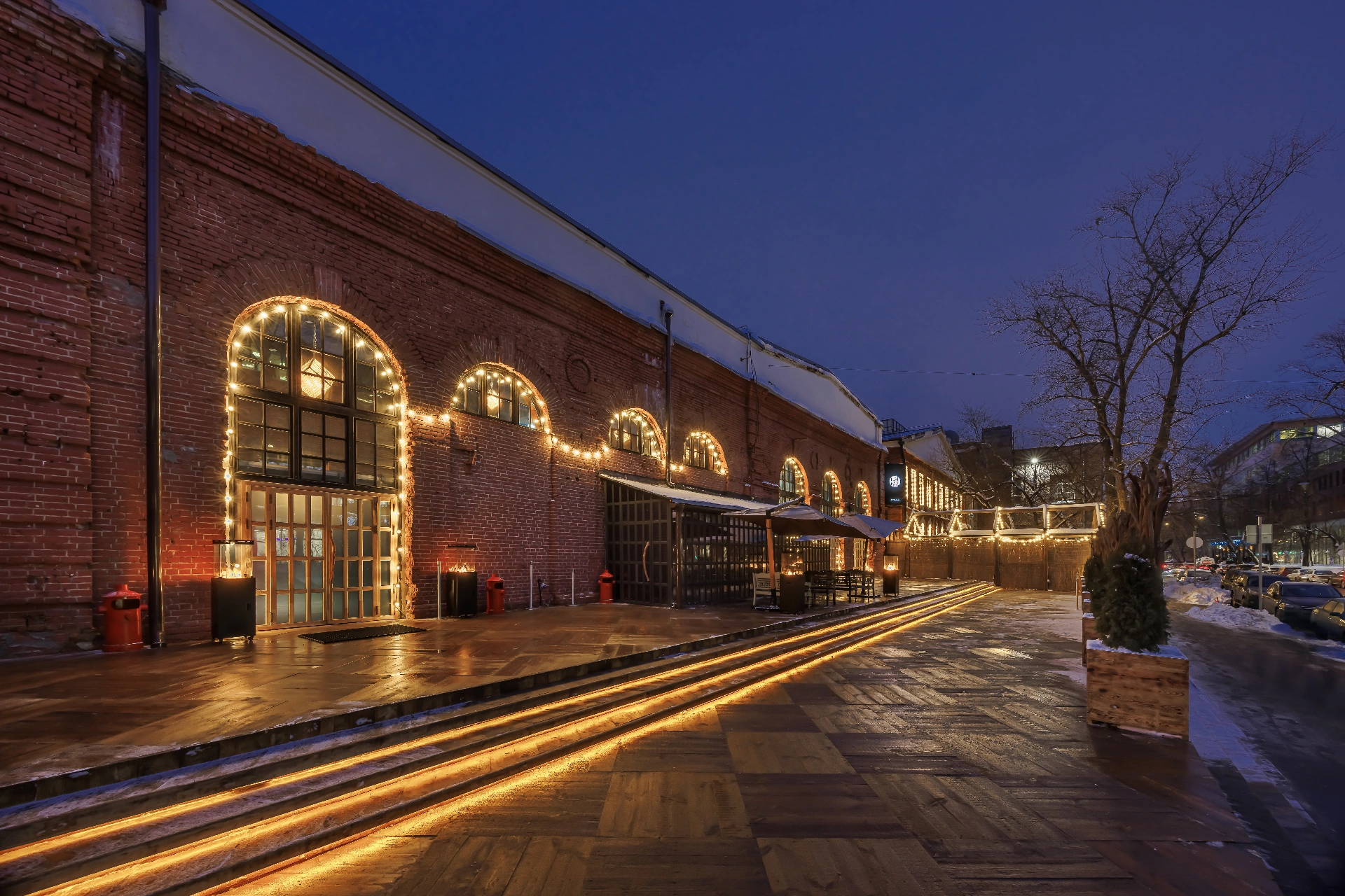 LOFT HALL venue exterior for Дело в людях 2026 accommodation landing